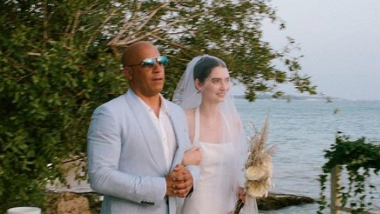 Vin Diesel Walks Paul Walker's Daughter Down The Aisle