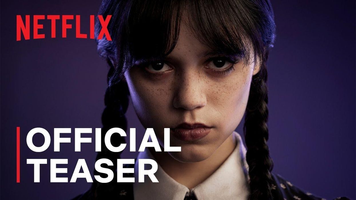 Your First Look at Jenna Ortega as Wednesday Addams